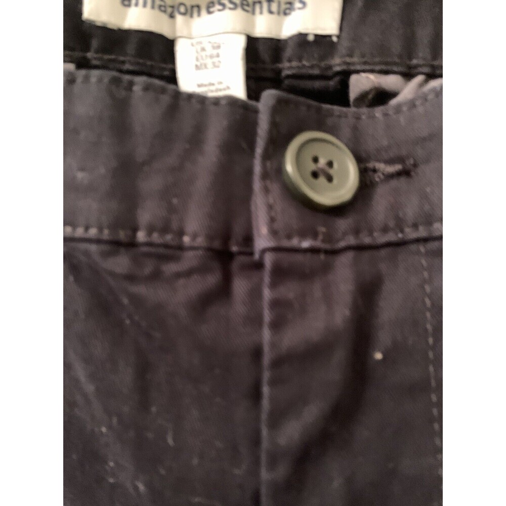 Amazon Essentials Women's Plus Size 32W Pants w Pockets Black - Picture 6 of 9